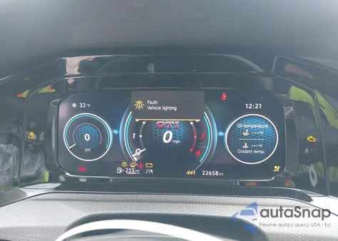 2022 Volkswagen Golf Gti 2.0T S z USA, uszkodzony, nr VIN WVWH87CD2NW213135